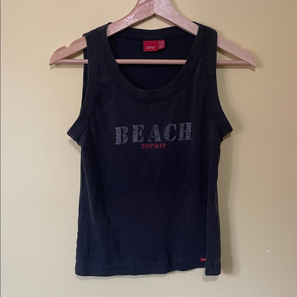 Esprit Black Beach Tank Top